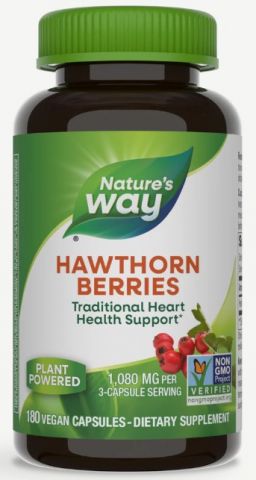 Hawthorn Berries, 360mg, 180 Capsules